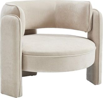 Vente-Unique Sill&oacute;n de tela beige ZORIMO