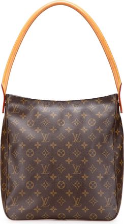 Louis Vuitton Pre-owned Womens Looping Shoulder Bag Monogram - Brown Textile - One Size