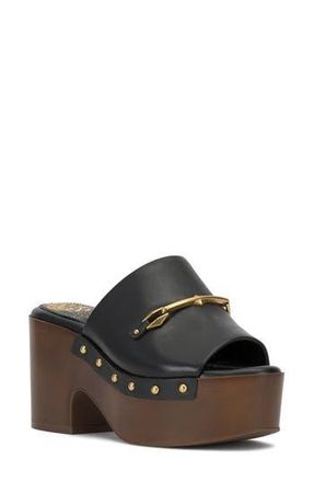Vince Camuto Efellan Platform Sandal in Black at Nordstrom Rack, Size 9.5