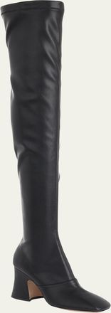 Chloé Janis Patent Leather Over-The-Knee Boots
