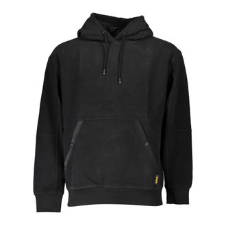 HUGO BOSS Hugo, Hoodies, male, Black, Size: S Long Sleeve Hooded Sweatshirt