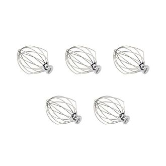 OEM 5x K5aww Batidor De Alambre De Acero Inoxidable Batidor De Huevos Cabezal Mezclador De 5 Cuartos Para American