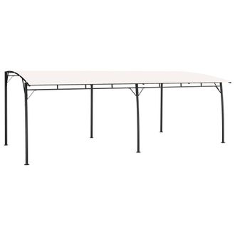 Berkfield Home Garden Sunshade Awning 6x3x2.55 m Cream in Beige