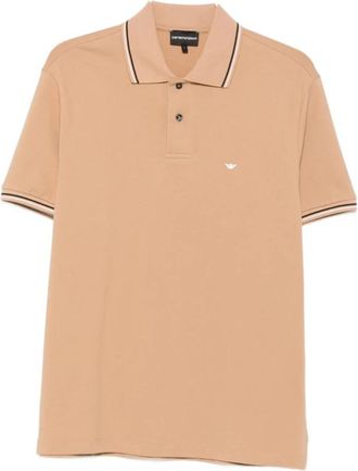 Emporio Armani Essential Poloshirt - Heren - Polos - Beige - XL - Katoen - Tops