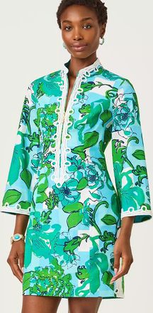 Lilly Pulitzer Shealyn 3/4 Sleeve Stretch Cotton Dress