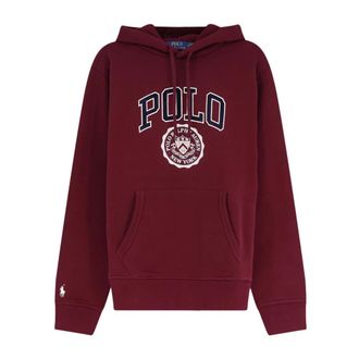 Polo Ralph Lauren Hoodies & sweatvesten, Heren, Rood, XL, Katoen, Polo Ralph Lauren Truien