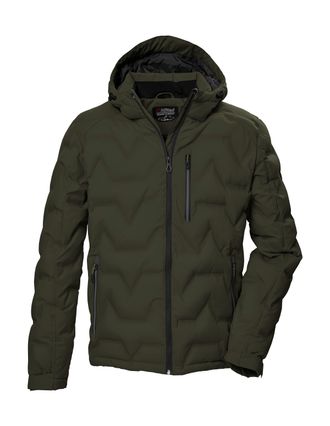 Killtec Steppjacke KILLTEC KOW 60 MN QLTD JCKT, Herren, Gr. XXL, gr&uuml;n (moosgr&uuml;n), Oberstoff: 100% Polyester, Futter: 100% Polyester, Wattierung: 100% Polyeste