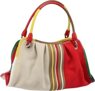 Bottega Veneta Pre-owned Handbags, female, Multicolor, Size: ONE SIZE Pre-owned Vintage Hand Bag