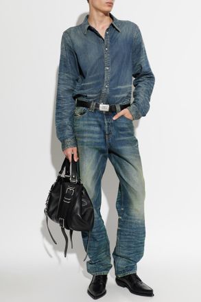 Diesel Shirt D-SYNAR-FSJ4, Mens, Blue