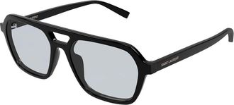 Saint Laurent SL 905 002 Mens Sunglasses Black Size 55 - Free RX Lenses - Free RX Lenses