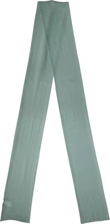 Dolce & Gabbana Silk Sash Wrap Foulard Stola - Dames - Zijden sjaals - Groen - ONE Size - Accessoires