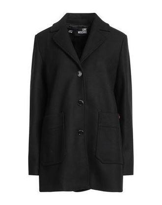 【関税＆送料込み】Moschino Double-Breasted Coat Rare VTG MOSCHINO Cheap and Chic Wool Cashmere Coat Black