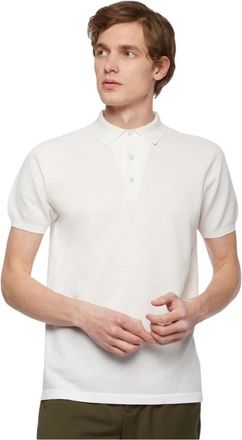 Brooks Brothers Polo shirt van katoen - Heren - Polos - Wit - 2XL - Katoen - Tops