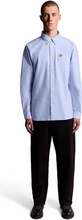 Lyle & Scott Plain Oxford Shirt in Riviera at Nordstrom, Size Xx-Large