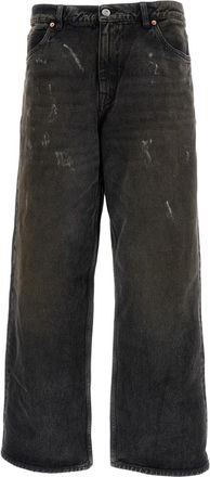 Our Legacy Black Straight-Leg Jeans