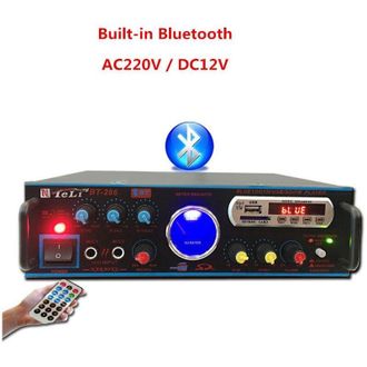 Trade Shop Trade Shop Traesio - Andowl - Amplificatore Audio Karaoke Bluetooth Usb Sd Radio Fm Speaker Telecomando Q-t111