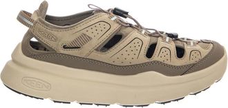 Keen Fitness, Dames, Grijs, 41 EU, Leer, Wk 450 Wandelsandaal