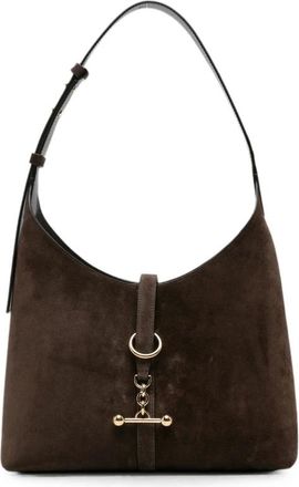 Strathberry Tassen, Dames, Bruin, ONE Size, Su&egrave;de, Shoulder Bag