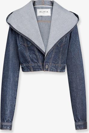 Alaia Giacca di Jeans Hooded - ALAIA - gender_Woman