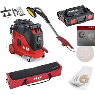 Flex Pack Premium: Ge5 Jirafa + Aspirador 30 L Vce 33 Lac + Funda + Accesorios L-boxx + Flex 920093