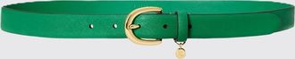Lauren Ralph Lauren Cintura in pelle saffiano