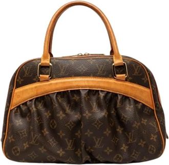 Louis Vuitton Pre-owned Mizi Handbag - Dames - Vintage Handtas - Bruin - ONE Size - Leer - Vintage