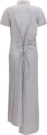 Alexander McQueen Womens Multicolor Silk Casual Dress