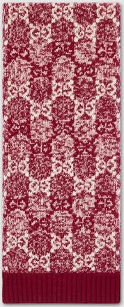 Gucci Kids - GG Wool Jacquard Scarf, Bordeaux
