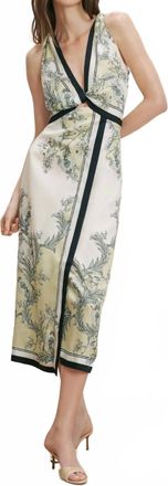 Veronica Beard Kaliza Dress In Light Pistachio
