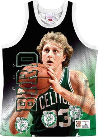 Mitchell & Ness x NBA Boston Celtics Behind The Back Jersey Larry Bird 33 MSTKMI19002-BCEWHITLBI