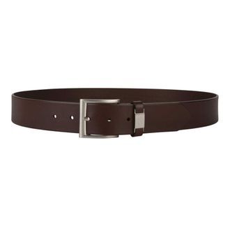 HUGO BOSS Connio leren riem (Bruin)