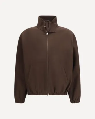 Courr&egrave;ges Zip-up Bomber Jacket Female M
