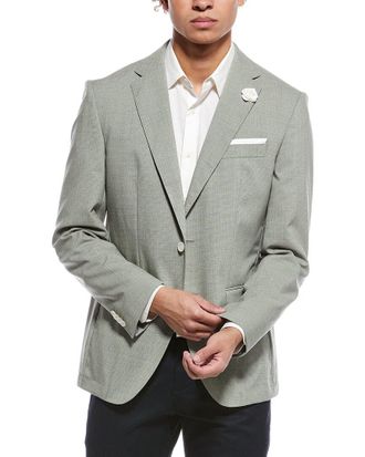 HUGO BOSS Hutson Wool-Blend Slim Fit Blazer