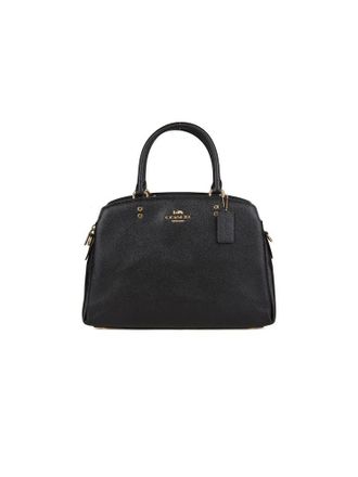 Coach Schoudertas Gunmetal/Zwart
