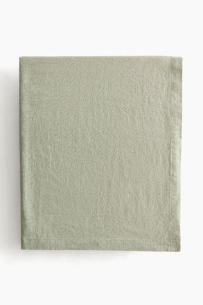 H&M Tischdecke aus Leinenmix - Green