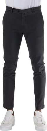 BRIGLIA 1949 Heren, Broeken, Zwart, Maat: 3XL Katoen