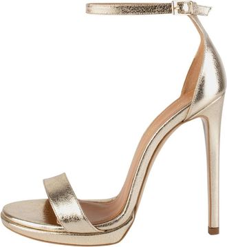L37 Sandalen met hoge hakken - Dames - Sandalen met hakken - Geel - 40 EU - Schoenen