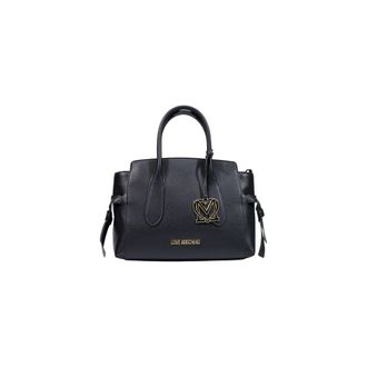 Love Moschino Zwarte Polyethyleen Handtas