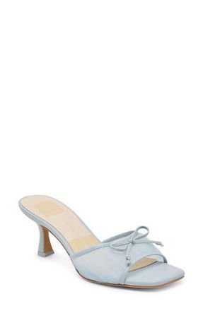 Dolce Vita Galen Slide Sandal in Light Blue Tule at Nordstrom Rack, Size 8.5