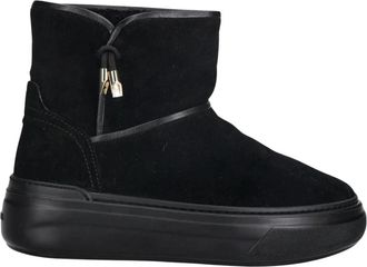Furla Nuage Snow Boot - Dames - Winterlaarzen - Zwart - 37 EU - Leer - Schoenen