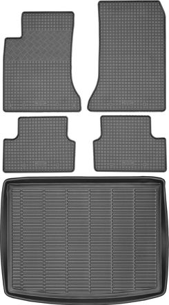 OEM Juego De Alfombrillas De Goma Para Coche Y Alfombrilla Para Maletero Para Mercedes Gla X156 Crossover Del 2013