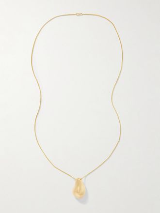 LIÉ STUDIO Collana Convertibile In Pelle Con Finitura Oro The Betty