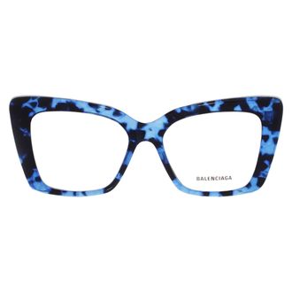 Balenciaga Demo Butterfly Ladies Eyeglasses BB0297O 004 52