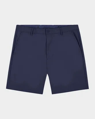 Robert Graham Men & apos;s Aster Stretch Flat-Front Shorts