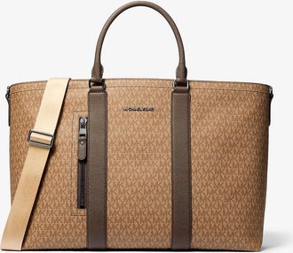 Michael Kors Hudson Signature Logo Tote Bag