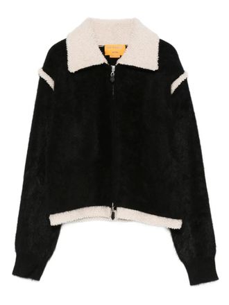 Guest In Residence zip cashmere cardigan - Black