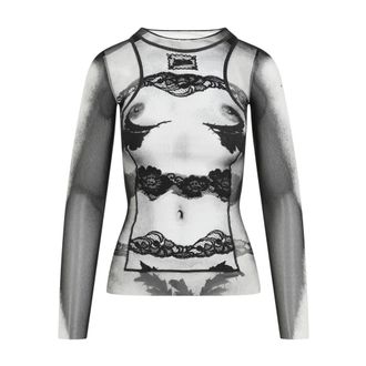 Jean Paul Gaultier Mujer, Camisetas, Multicolor, Talla: M