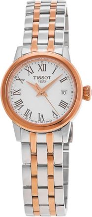 Tissot Classic Dream Lady White Dial Two-Tone Steel Womens Watch T129.210.22.013.00