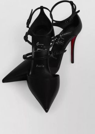 Christian Louboutin milena pumps pointed toe stiletto straps