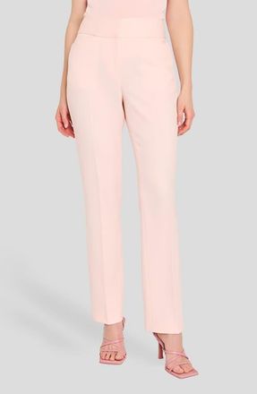 Tahari by ASL Bell Bottom Pants in Tea Rose at Nordstrom, Size 14 P